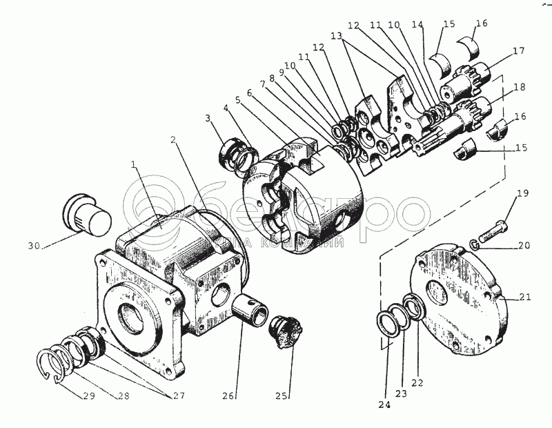 НШ32А-3 Шестерневий насос НШ32А-3